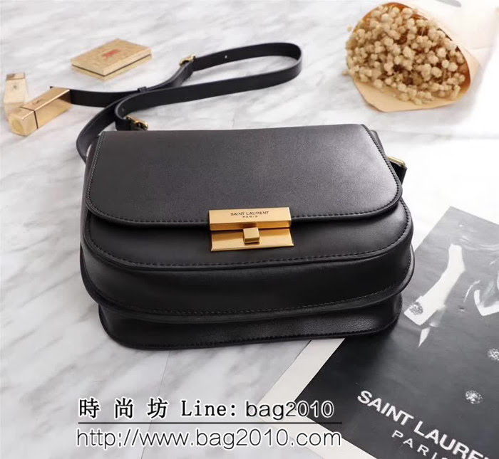 YSL聖羅蘭 專櫃最新款 原版牛皮斜挎小包 532985 YAS1087